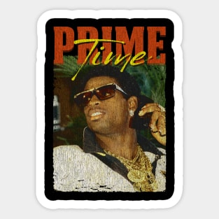 Vintage Deion Prime Time Sticker